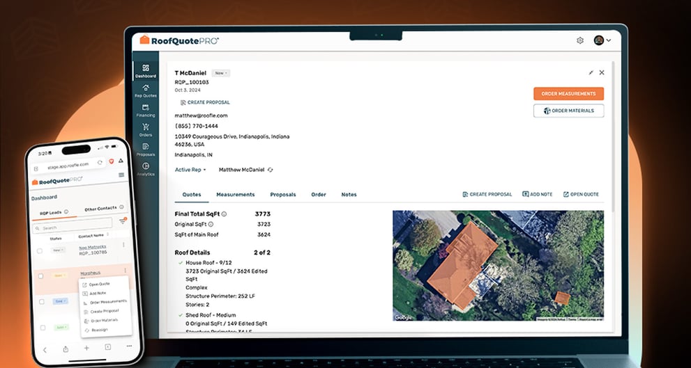 ROOFLE® RoofQuote PRO® v4.0 Sell Roofs In Your Sleep